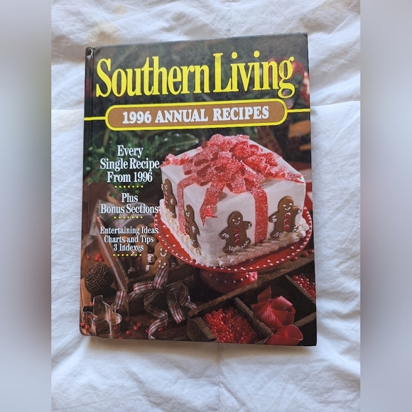 Southern Living 1996 Annual Recipes Hardcover Full Color Pages Complete Glossary - Picture 1 of 10